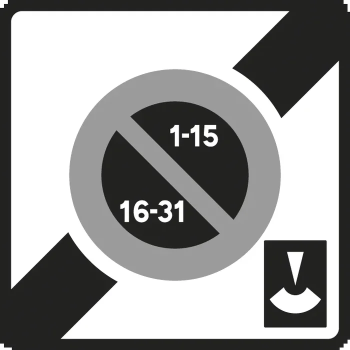 Panneau carré Sortie zone stationnement disque 700 B50e cl2 – NADIA SIGNALISATION – CAR700E2B50e