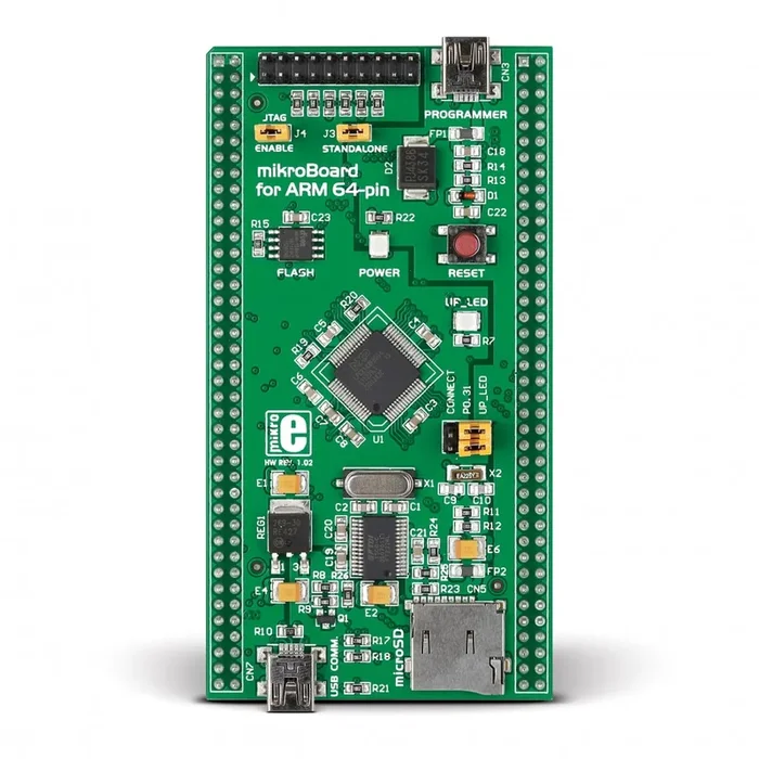 Panneau (carte) MikroBoard For ARM 64-pin Brand-Rex