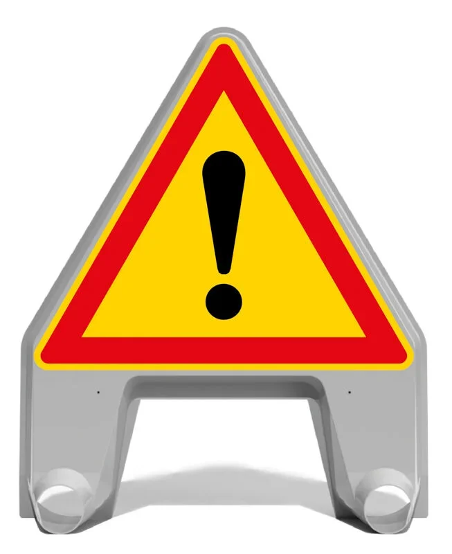 PANNEAU DE SIGNALISATION MISTRAL AK14 DANGER 700MM T1 NADIA SIGNALISATION N002PTRI700MISAK14