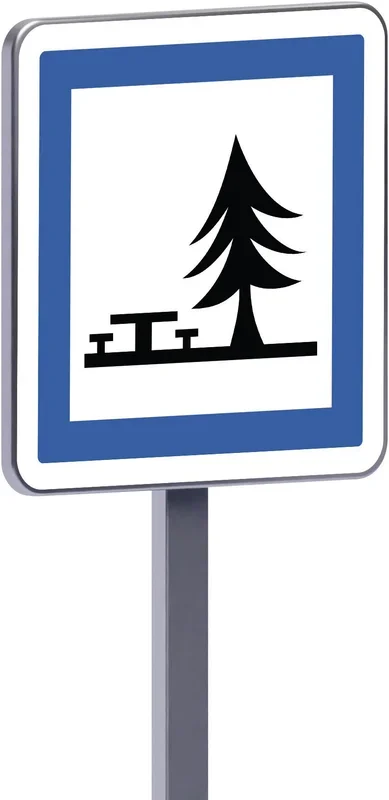 Panneau permanent Ce7 700×700 c2 emplacement pour pique-nique TALIAPLAST – 528463