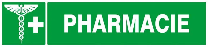 PANNEAU PHARMACIE 330X75MM TALIAPLAST – 625401