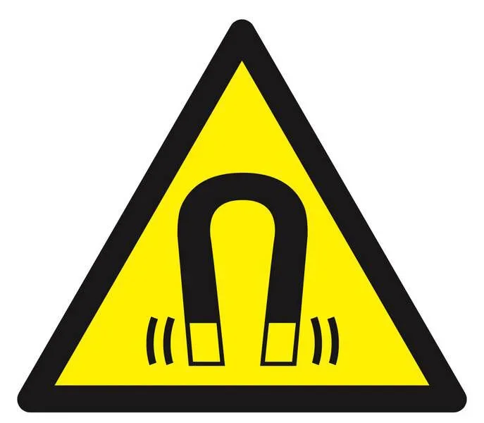 Panneau rigide DANGER, CHAMP MAGNETIQUE 100X100X100MM TALIAPLAST – 629927