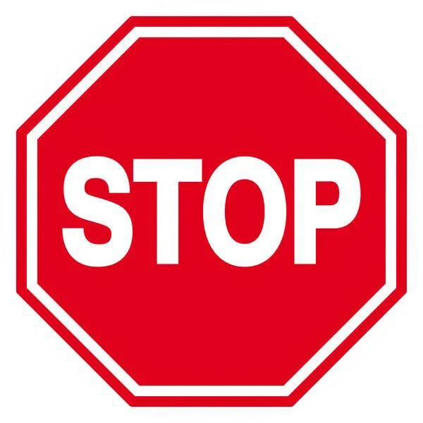 Panneau rigide STOP D.300mm TALIAPLAST – 622209
