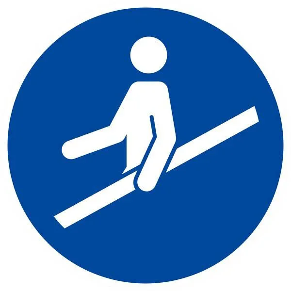 Panneau rigide UTILISER LA MAIN COURANTE D.300mm TALIAPLAST – 622592