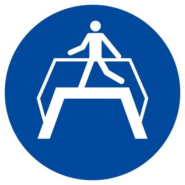 Panneau rigide UTILISER LA PASSERELLE D.420mm TALIAPLAST – 623535