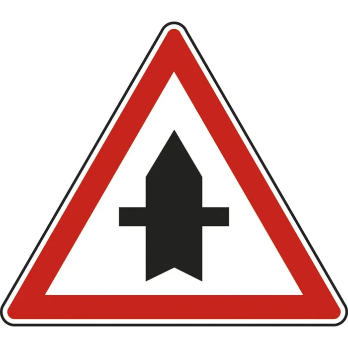 Panneau triangle Intersection Céder le Passage 1000 AB2 cl1 – NADIA SIGNALISATION – TRI1000E1AB2