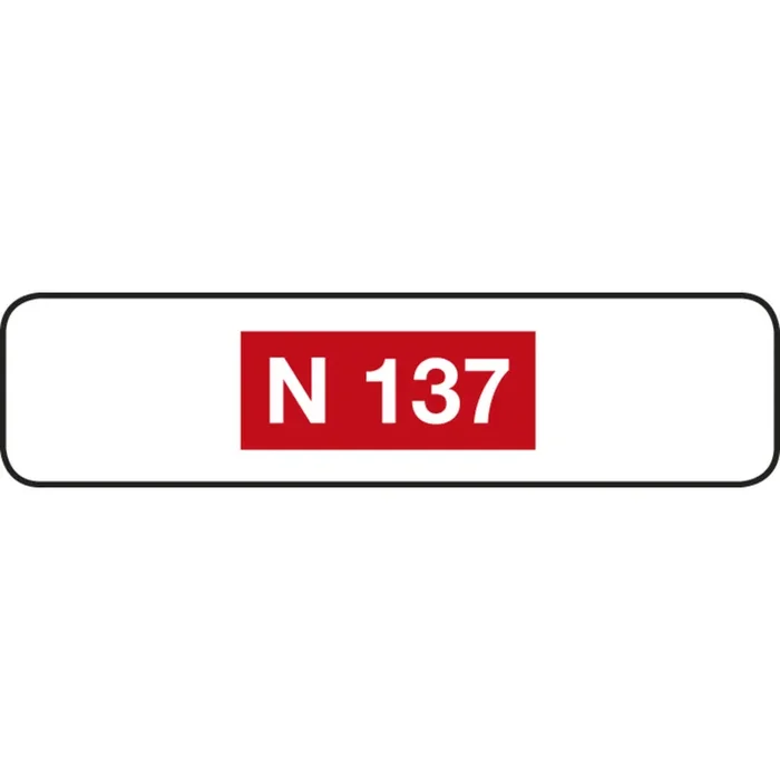 Panonceau d’identification 350×150 Ecolign M10a cl1 – NADIA SIGNALISATION – PNC3501501M10a