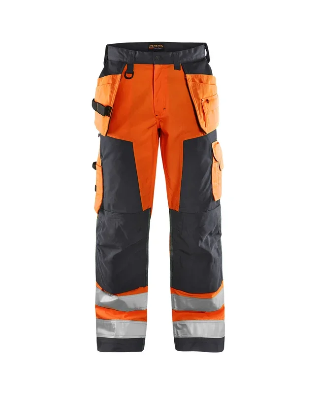 Pantalon artisan haute-visibilité Blåkläder 1568 Orange fluo/Gris anthracite Blaklader – 156818115396C