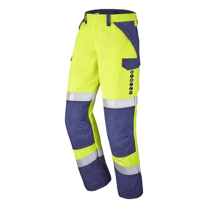 PANTALON BAYO ATEX HV 320 XP PI JAUNE FLUO / MARINE MULTIRISQUES CEPOVETT – 22-9B72-3165-701