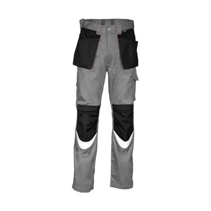 Pantalon BRICKLAYER gris clair/noir – Jambes longues – COFRA – V015-0-01