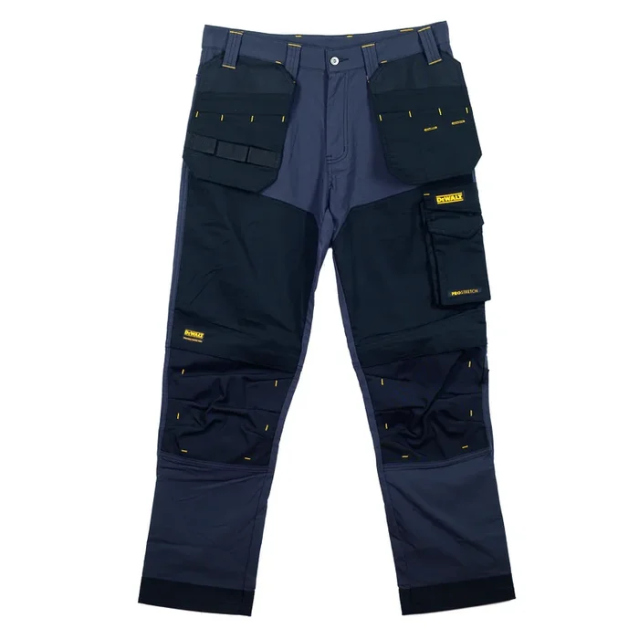 Pantalon de travail DeWALT Memphis, Extensible Unisexe, Gris/noir, 91.44cm