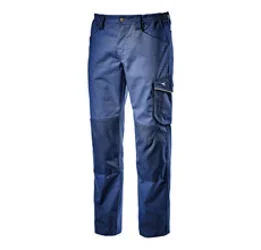 PANTALON DE TRAVAIL DIADORA BLEU AVEC GENOUILLÈRES ROCK POLY – 160303600620