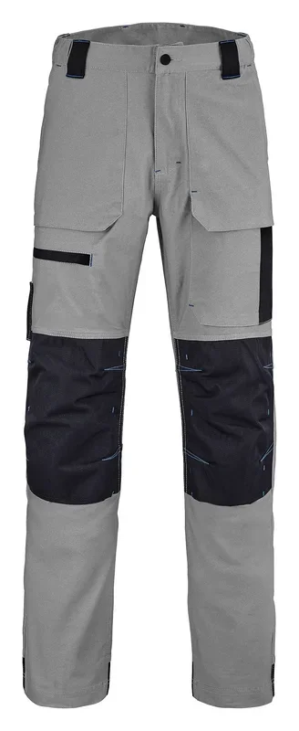 Pantalon Lafont 1AXSTRCH 6, 50 Homme, Noir, Gris, 98cm