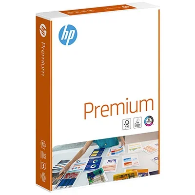 Papier A4 multi-usage pour imprimantes jet d&rsquo;encre HP premium – blanc – 80 g/m² – ramette 250 feuilles