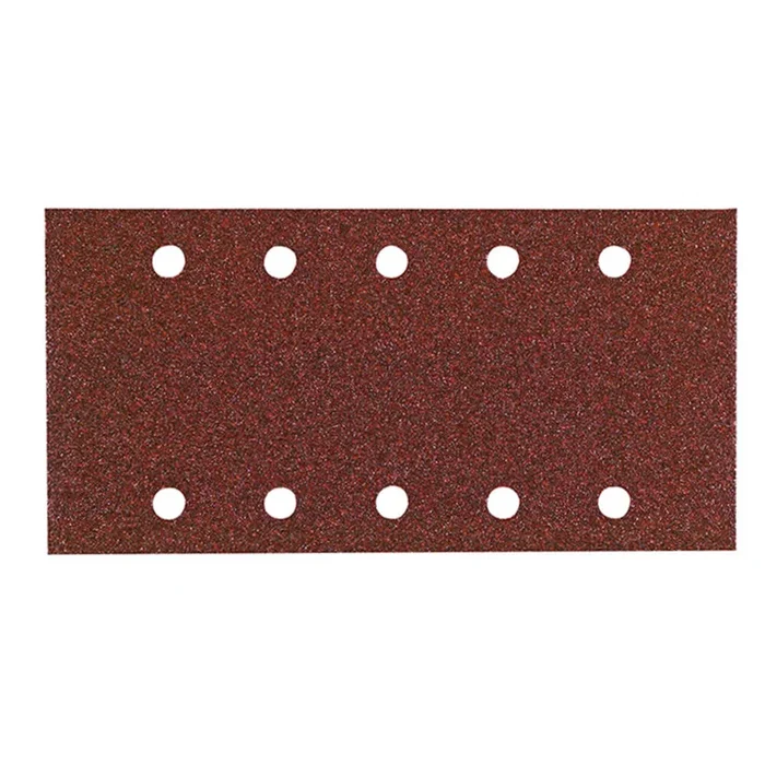 Papier abrasif 115×230 mm G40 – Lot de 10 – Velcro – HIKOKI – 753061