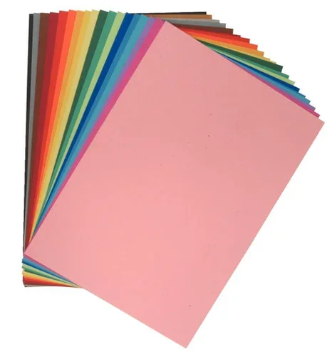 Paquet de 10 feuilles papier dessin couleur format 50×65 cm 160 g vert tilleul