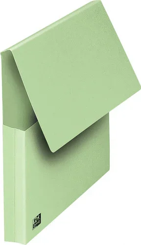 Paquet de 10 pochettes VIP à rabat, format 24×32 cm, vert pastel