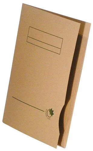 Paquet de 50 chemises 2 rabats pré-imprimées NATURE LINE