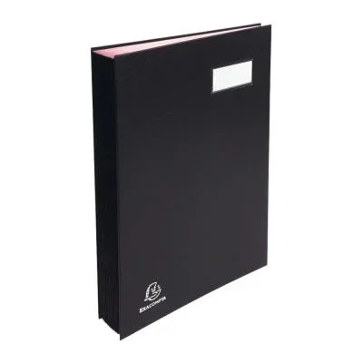 Parapheur Exacompta Manager A4 – 150 feuilles – 20 compartiments – PVC – noir