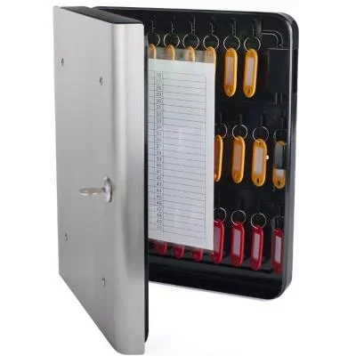 pavo Armoire à clés Design pour 54 clés, gris foncé