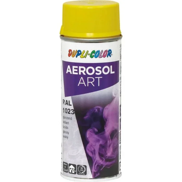 Peinture art color jaune signalisation 400ml DUPLI-COLOR – 11708