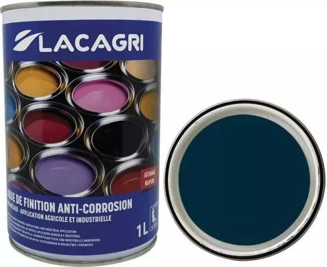 Peinture de finition bleu gris kubota pot 1l lacagri