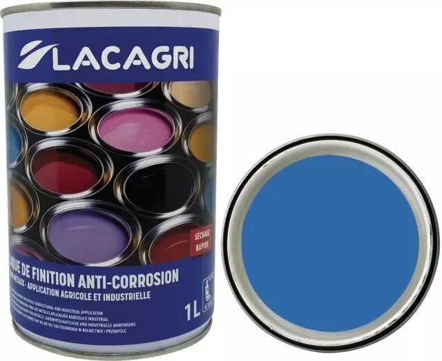 Peinture de finition bleu monosem ribouleau pot 1l lacagri