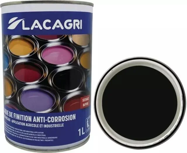 Peinture de finition noir deutz pot 1l lacagri