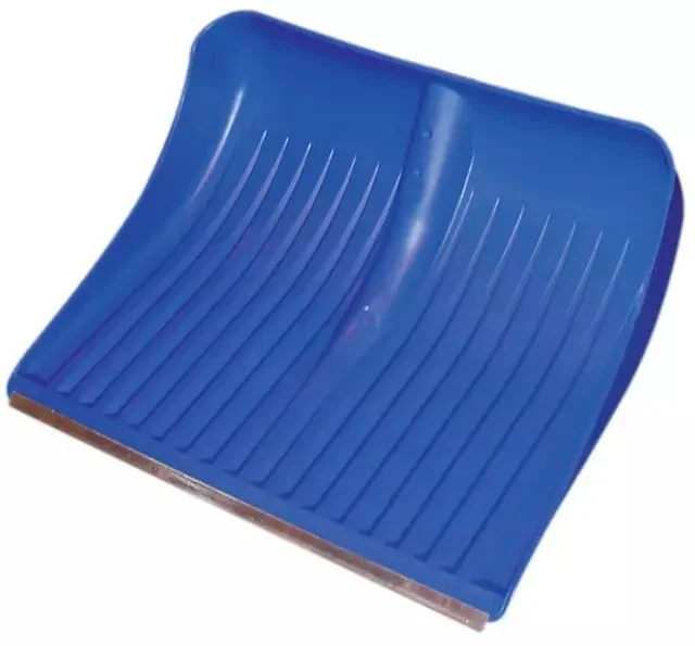 Pelle a neige 500x415mm bleue+profile alu s/m