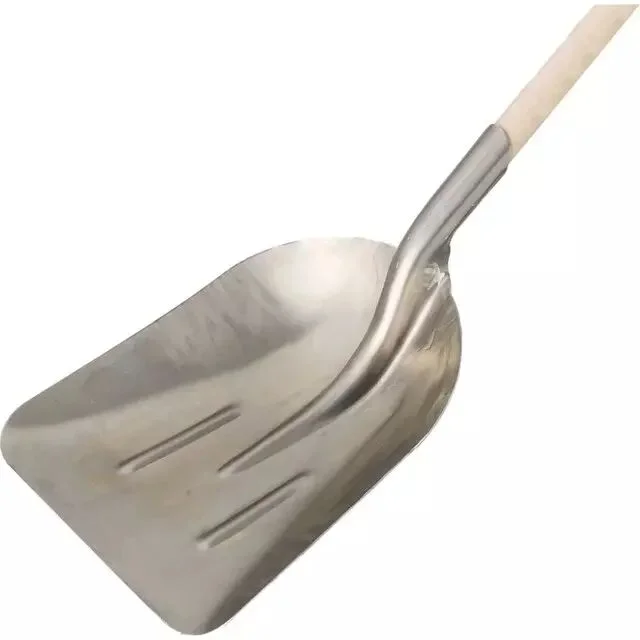 Pelle aluminium 33 cm avec manche en bois 110 cm