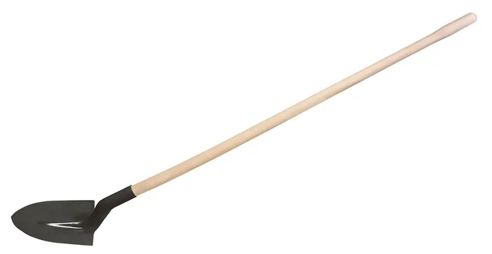 Pelle ronde – Col de cygne – Manche bois – 21 cm KS TOOLS – 144.0824