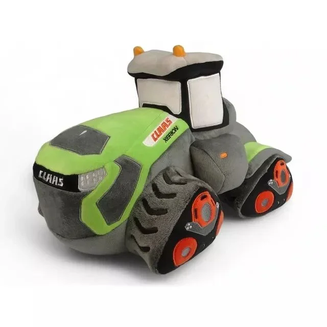 Peluche tracteur claas xerion 12.650 grand modele universal hobbies