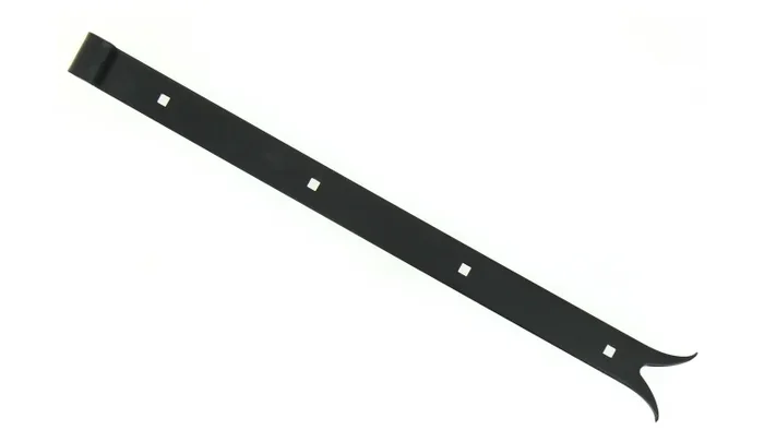 Penture à Queue de Carpe en Acier Noir Ø 14 mm – 35×4 mm – L500 mm – Ref 623360 – Industrielle de Sedan