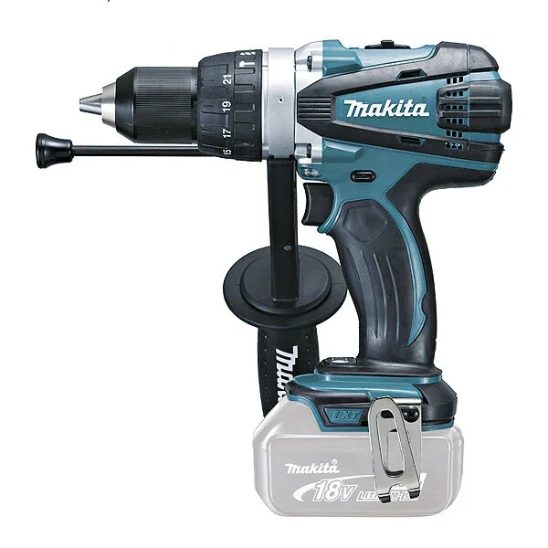 Perceuse visseuse à percussion MAKITA 18V Li-Ion Ø13 mm – Sans batterie, ni chargeur – DHP458Z