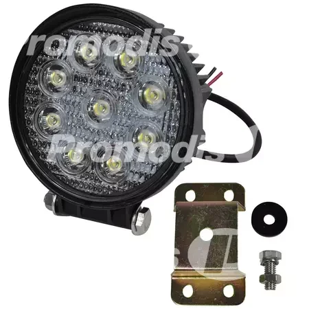 Phare de travail led adaptable 27w-2200 lumen