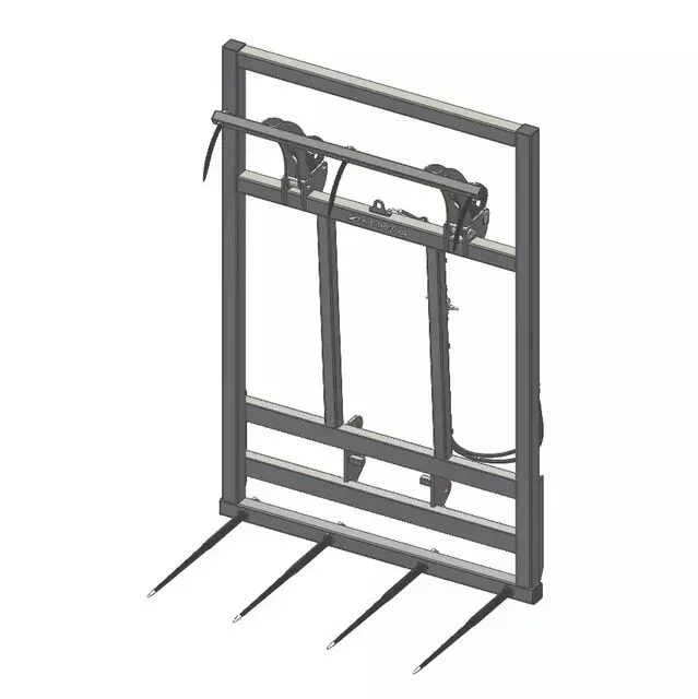 Pic bottes ap 2000 4 dents ø45 longueur 1200 percees jcb compact