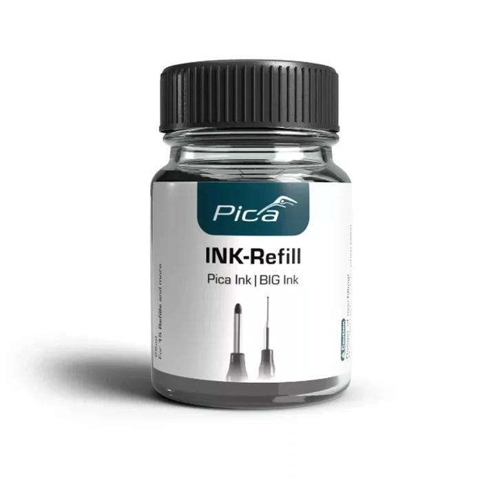 Pica 55846 Set de recharge Ink & BIG Ink noir (25ml)