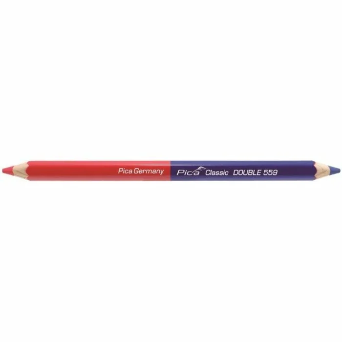 Pica PI559 – Double crayon – 175mm – rouge/bleu (1pce)