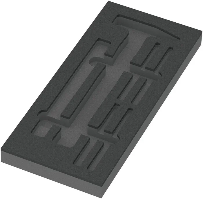 Pièce de rechange, sans outils 9882 Insert en mousse pour jeu de marteaux 1 Wera – 05137382001