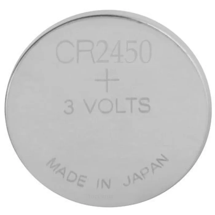 Pile bouton au lithium GP CR2450 3V 1er