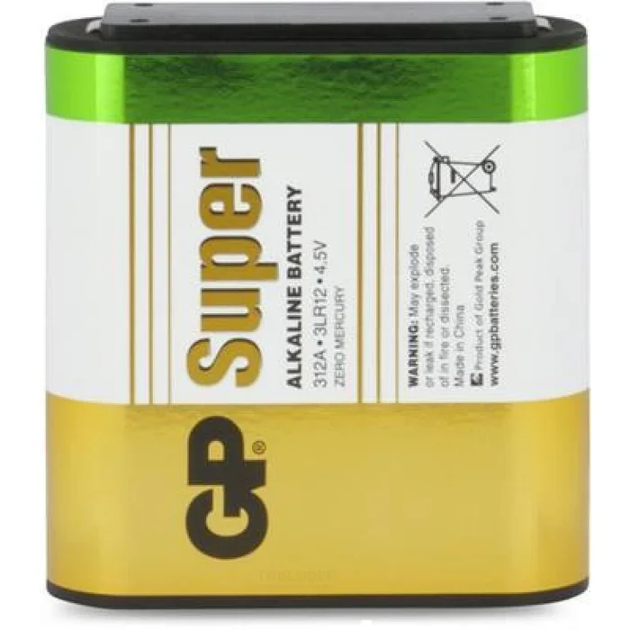 Pile GP 312A Alcaline Super 4.5V 1er