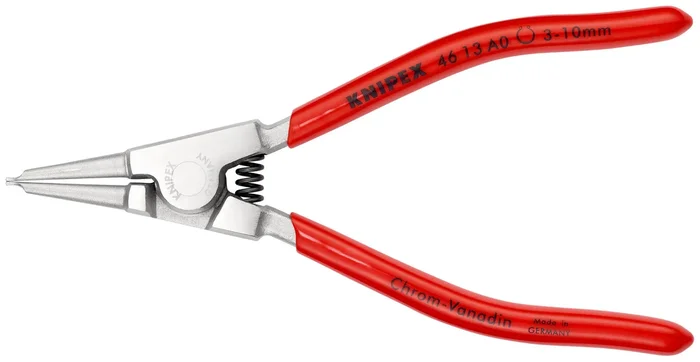 Pince 140mm circlips ext. 3-10mm chrome KNIPEX – 46 13 A0