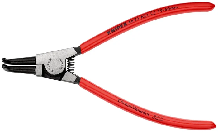 Pince 170mm circlips ext. 19-60mm 90° KNIPEX – 46 21 A21