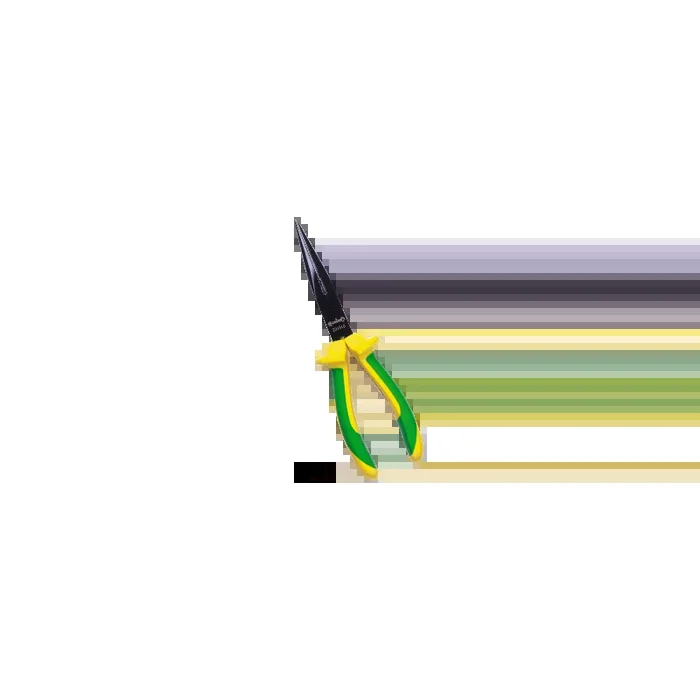 Pince à becs 1/2 ronds coupante – isolée 1000V – E-ROBUR