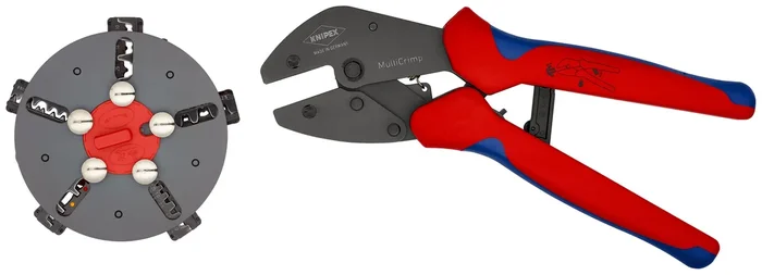 Pince a sertir multicrimp® 250mm 5 matr. KNIPEX – 97 33 02