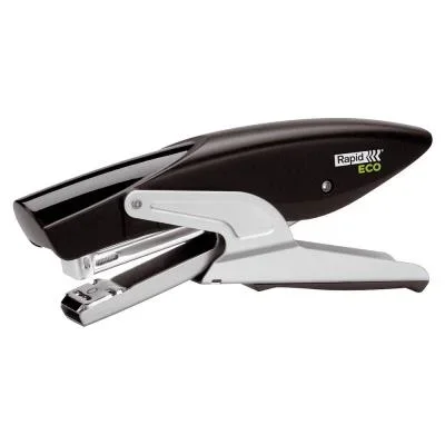 Pince agrafeuse Rapid écologique – utilise les agrafes 26/6 ou 24/6 – noire 20 feuilles