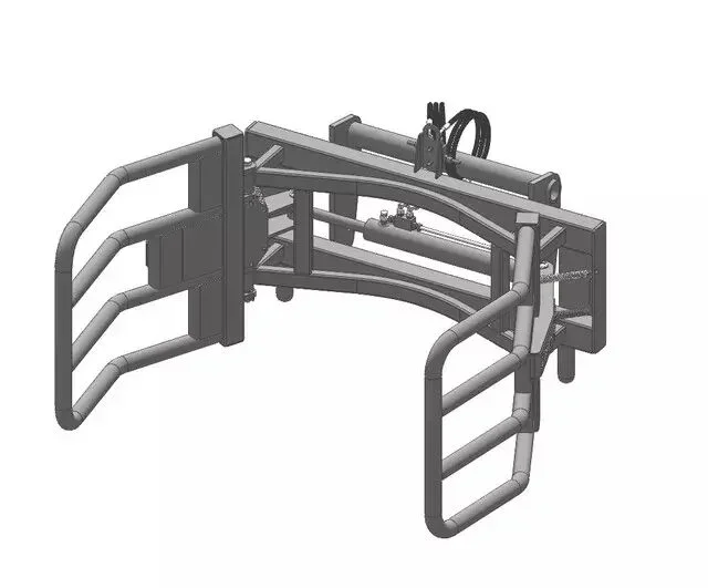 Pince balle hydraulique manitou flexible+coupleur+limiteur+clapet