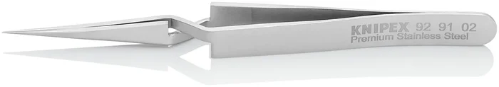 Pince brucelle inox croisée 120mm fine KNIPEX – 929102