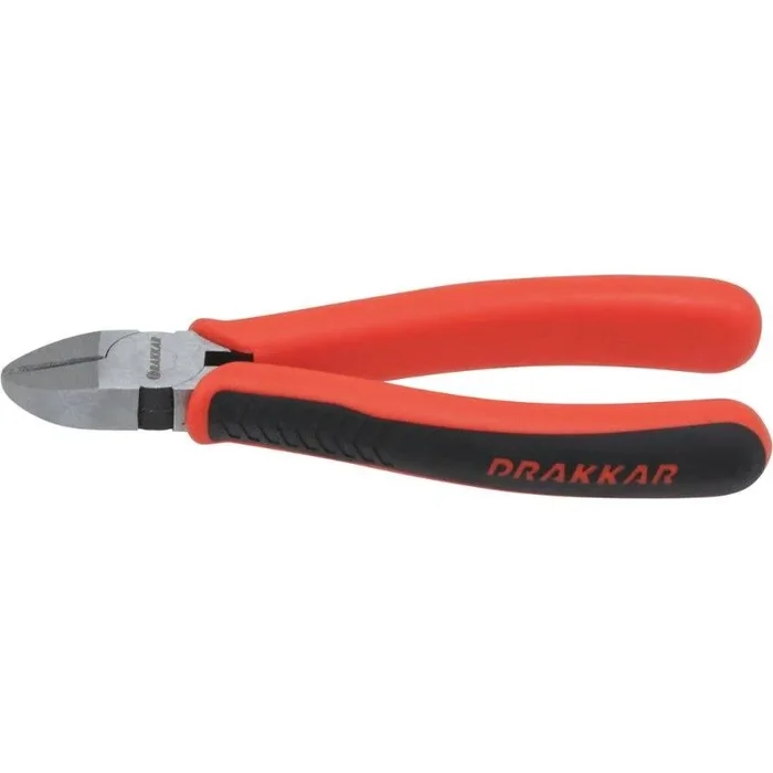 Pince coupante diagonale noire/carte dt DRAKKAR TOOLS – 13743