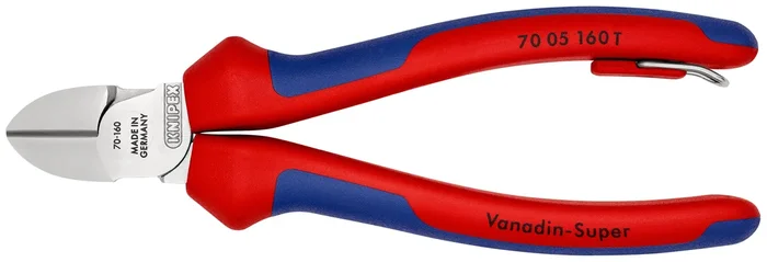Pince coupte cote 160mm chrome antichute KNIPEX – 70 05 160 T
